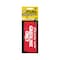 Fuel Stickers Gasoline Label: Gas Sticker for Fuel Can & Outdoor Power Equipment, Hvy-Dty, 6''x2'', 20PK Z-262GAS-20PK - alternate 1